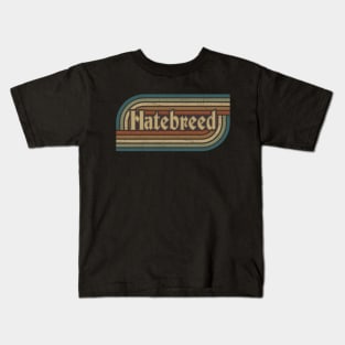 Hatebreed Vintage Stripes Kids T-Shirt